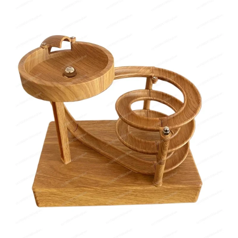 

Magnet ornament marble perpetual motion machine dynamic decompression black technology, ball cycle magnetic slide track toy