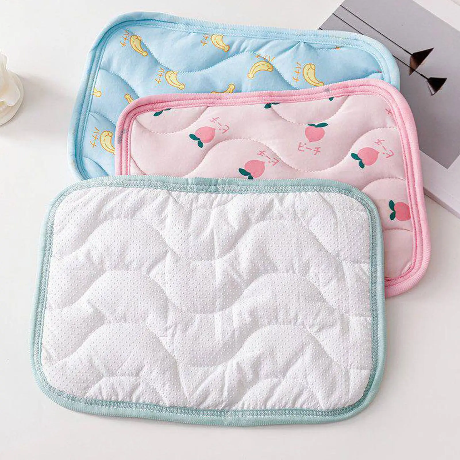 Small Pet Cooling Mat Washable Sleeping Pad Guinea Pig Rabbits Hamster Hedgehog Cool Blanket Summer Chill Bed Travel Home view 5
