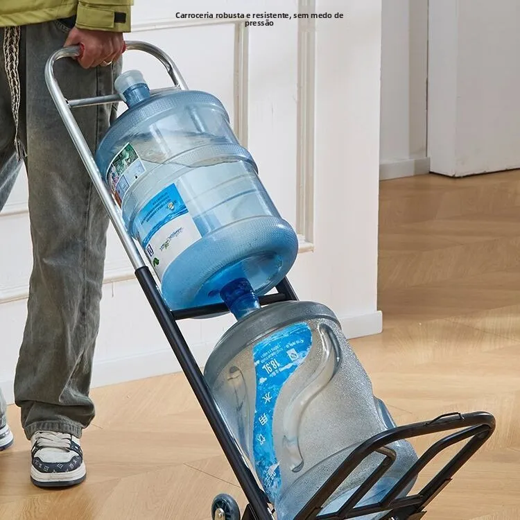 nouveau-chariot-de-livraison-d'eau-minerale-portable-pour-usage-domestique-a-tirer-a-la-main-capable-de-monter-les-escaliers-empilable-avec-barre-de-traction-modele-ameliore
