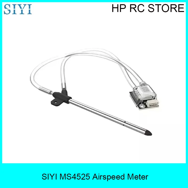 Capteur de vitesse numérique SIYI MS4525 avec tube de Pitot pour drone FPV, sortie I2C PWM 0-259 km/h, prévention des situations d'arrêt, sécurité