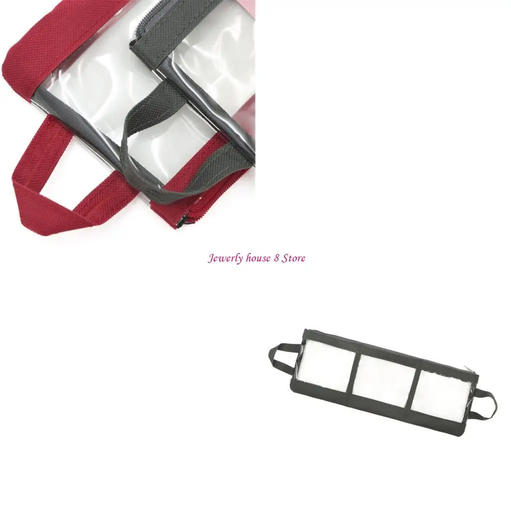 

Для хранения ювелирных изделий в поездках, прозрачные многосекционные органайзеры из ПВХ, водонепроницаемый дизайн