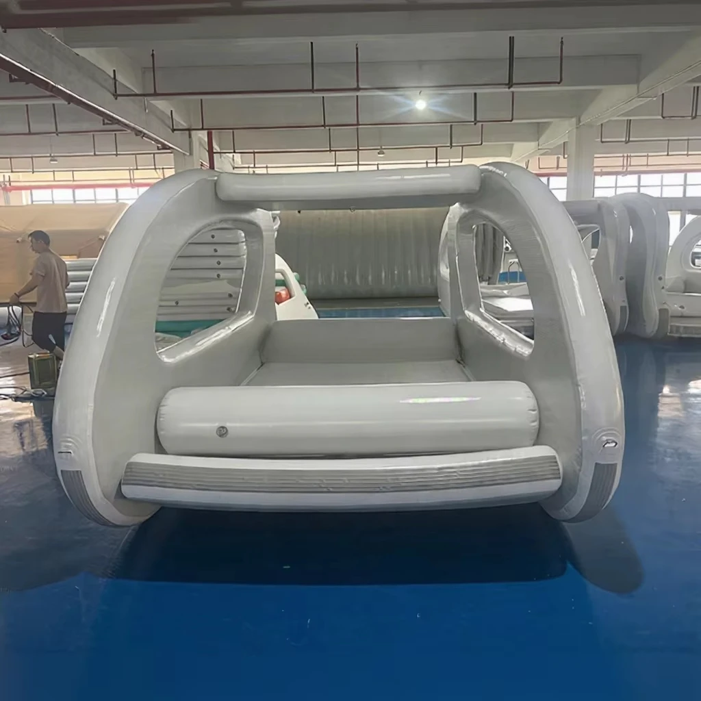 Commercial use Large foldable design with  4.5m inflatable pontoon, suitable for rental business