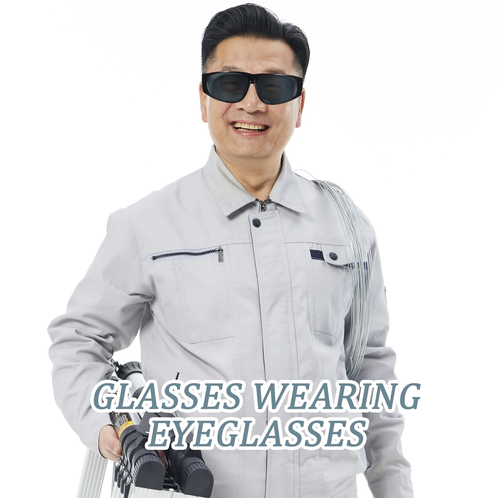 

Welding Glasses 209 Black Polycarbonate Clear Vision Anti Glare Eye for Men Women Dust Proof Goggles for Welding