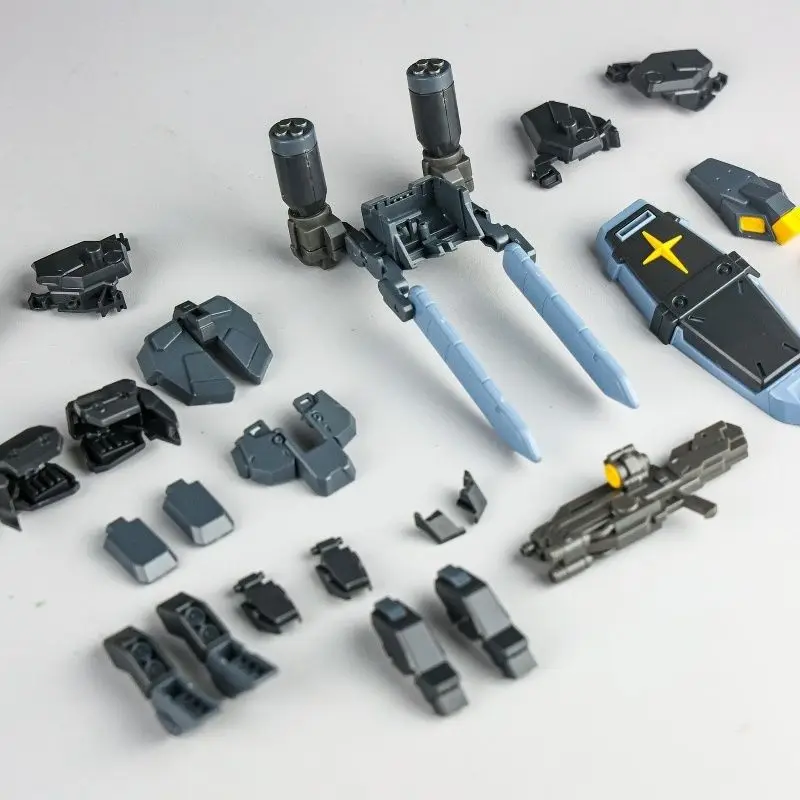 HG HGUC RX-81 g-line 1/144 noir couleurs primaires Mech assemblage Robot Mecha modèle Kit figurines d'action assemblé poupée jouet cadeau