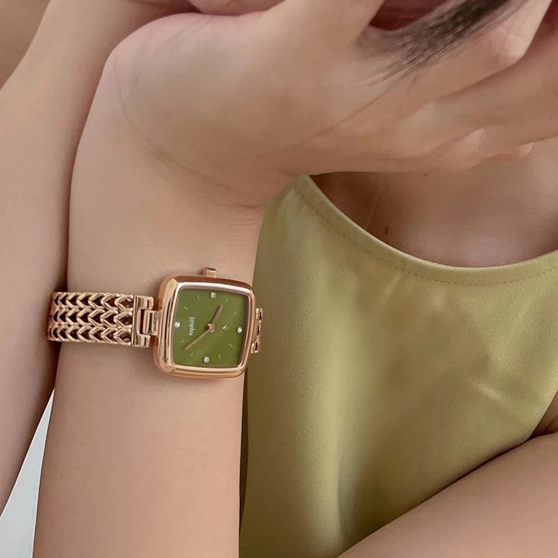 TOPHILL MOP watch Quartz Watch for Women Mother-of-Pearl dial Sapphire Butterfly Clasp 3ATM Gift for her