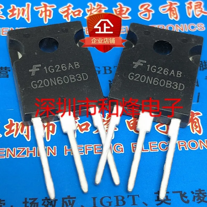 

10PCS/LOT G20N60B3D HGTG20N60B3D TO-247 Really Stock Best Quality Guarantee Transistor