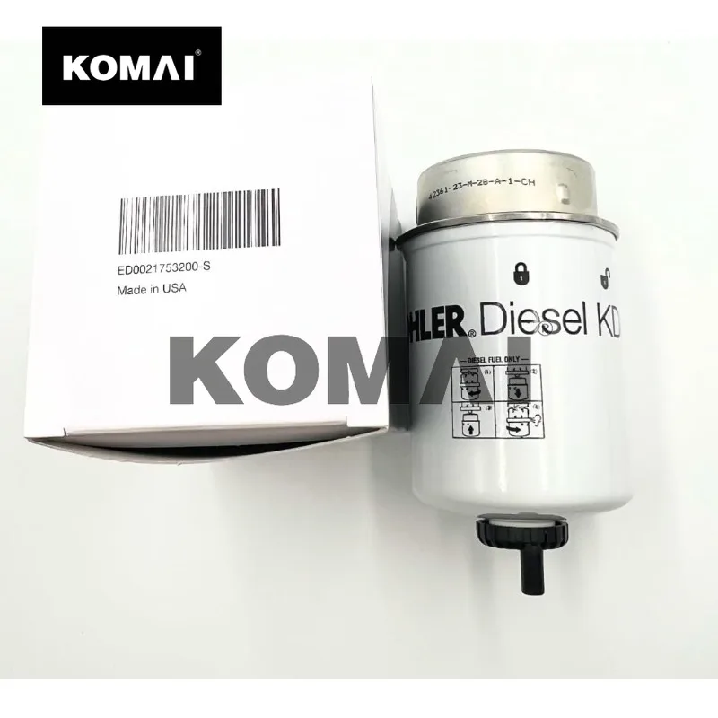 

Оригинальный топливный фильтр KOMAI для дизельного топлива ED0021753200-S, фильтр для дизельного топлива для KDI3404TM