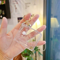 Transparent Small Coin Purse PVC Clear Mini Female Purses Women Kids Girls Key Lipstick Earphone Coin Storage Bags Wallet Pouch