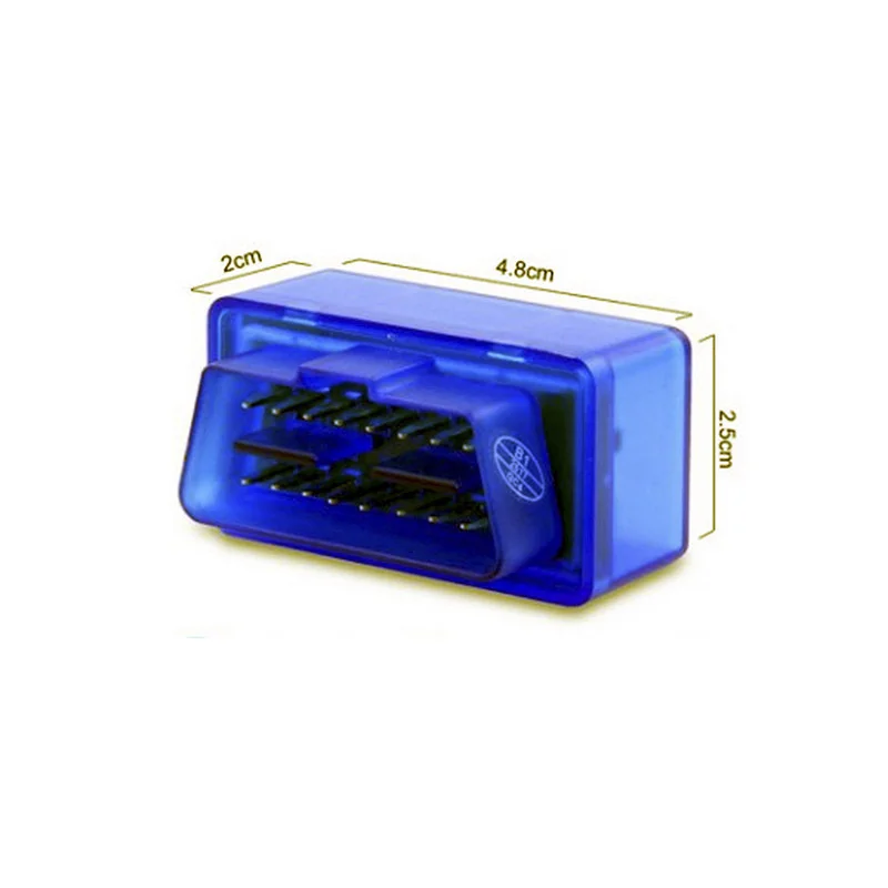 Mini herramienta de diagnóstico automotriz ELM327 V2.1 V1.5, autoescáner OBD con Bluetooth, lector de código, Super ELM 327, par