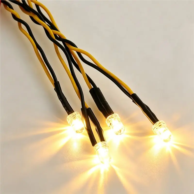 For FMS LED Light Wiring Harness Kit For 1/24 Scale Camel Trophy RC Crawler Model Car Upgrade Part