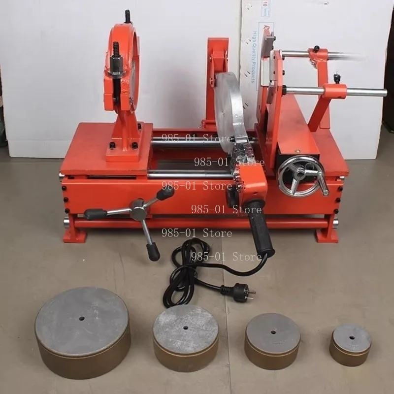 PE pair-welded hot-melt-welded engineering water pipe hot-melt machine hot melt, 63-160 Insert welding machine