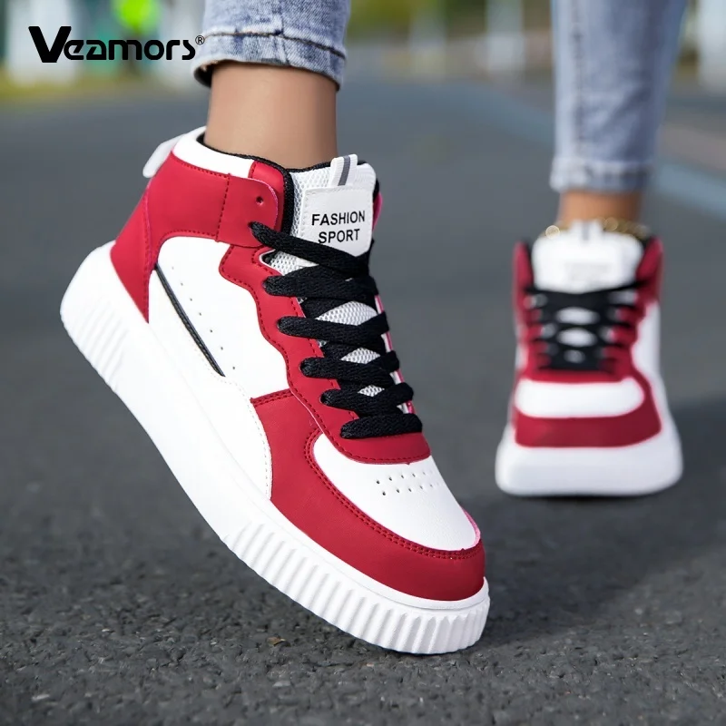 

Fashion High Top Women's Board Shoes Men Non-slip Casual Sports Shoes Tennis Jogging Running Trainers Non-slip