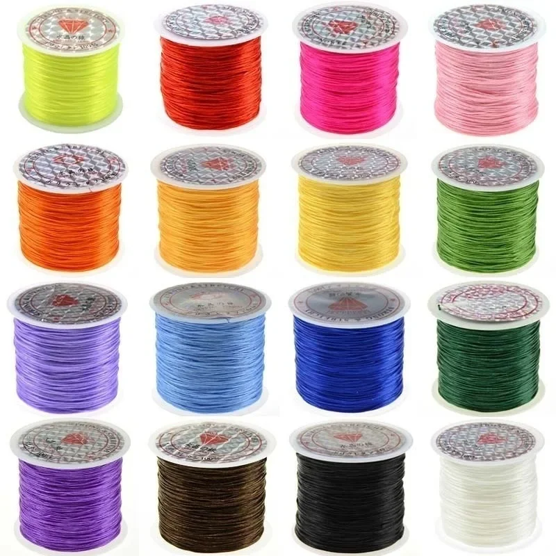 10M/Roll Strong Elastic Crystal Beading Cord Beading Line Crystal String Thread DIY Necklace Bracelet Jewelry Making Accessories