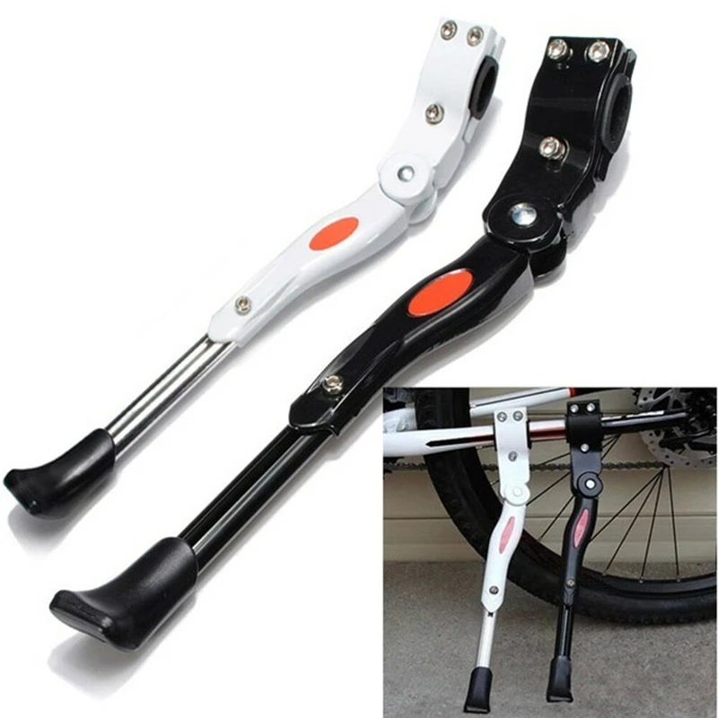 22\'\'-27\'\' MTB Road Bicycle Kickstand Adjustable Bike Parking Rack Mountain Bike Support Side Kick Stand Foot Brace 34.5-40cm