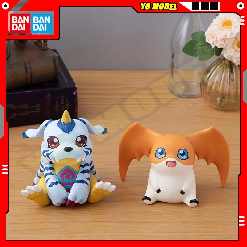 

Фигурки героев BANDAI MH Look Up Digimon Adventure Gabumon Patamon, фигурки развлечений, новые оригинальные игрушки