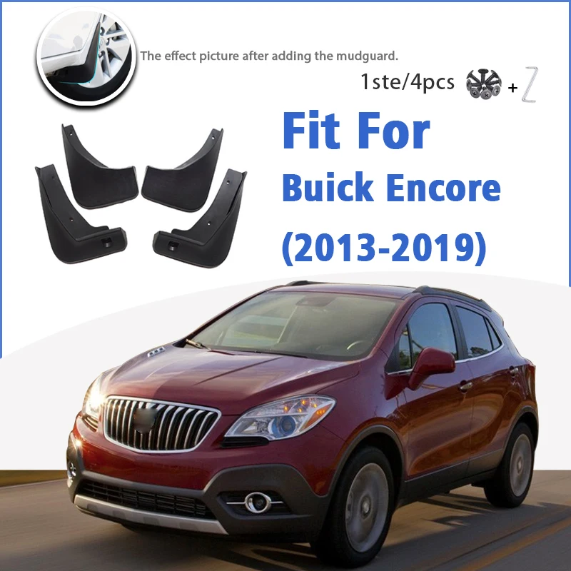 

Брызговик для Buick Encore GT 2013-2021 спереди и сзади 4 шт. Брызговики автомобильные аксессуары Авто Styline брызговик крыло