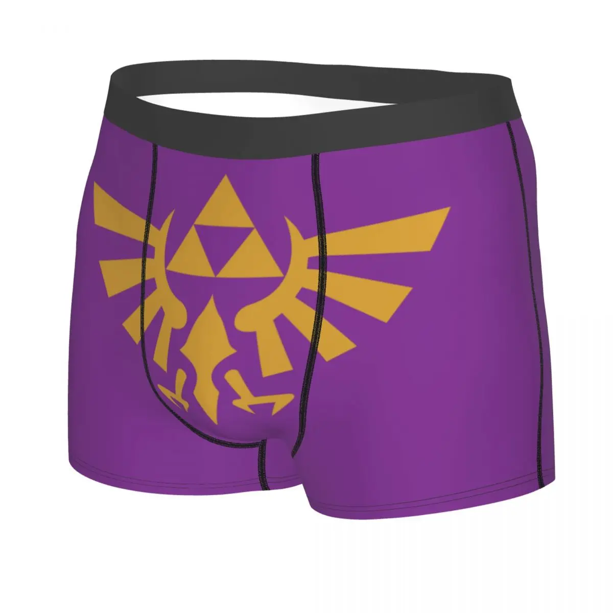 Custom Hot Game Zeldas Legend Underwear Men Stretch Boxer Briefs Shorts Panties Soft Underpants For Male