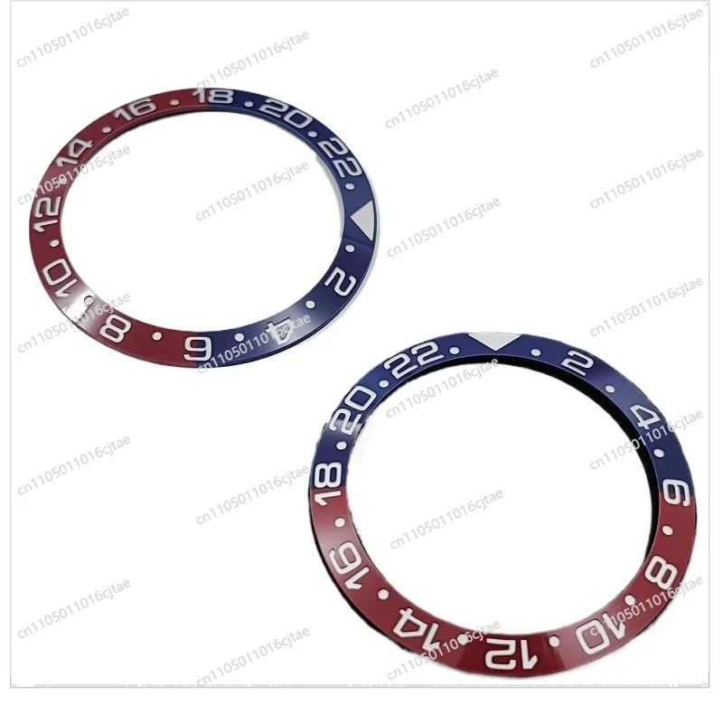For Watch Accessories Color Changing Ceramic Cola Style Bezel Compatible with 40mm 116710 126710 GMT Cases