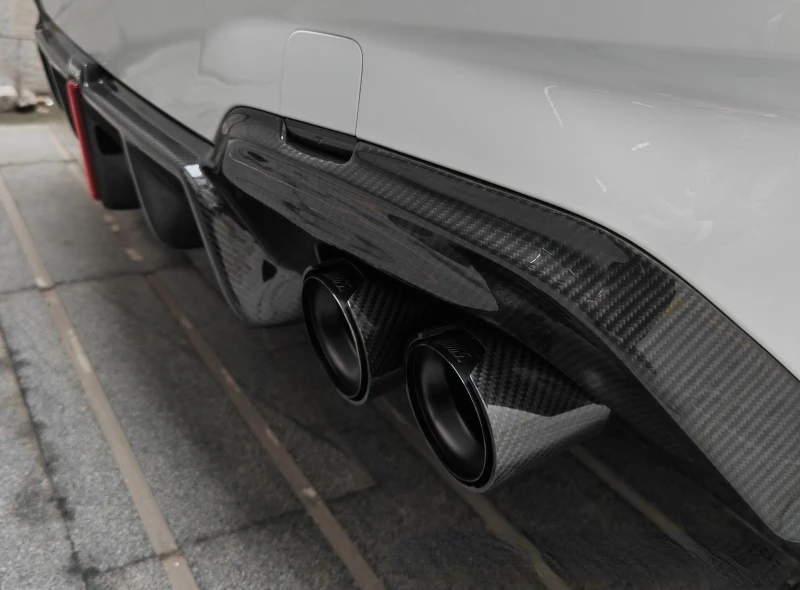 كاتم صوت ماسورة العادم لسيارات BMW G20 G21 M340i M240i G22 M440i G42