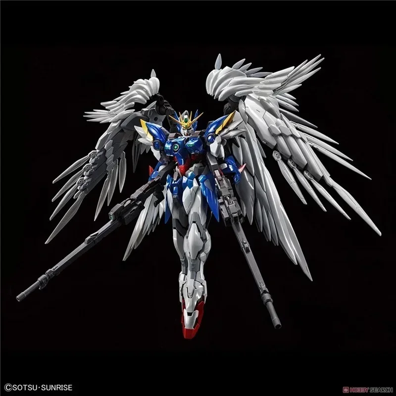 

In Stock Genuine Bandai GUNDAM HIRM 1/100 WING GUNDAM ZERO EW Assembly Anime Action Figure Model Toys Collection Kids Doll Gifts