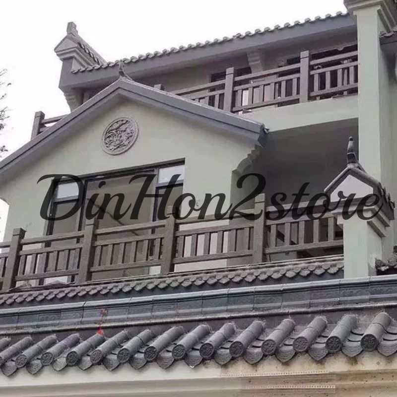 Roof Making Plastic Concrete Mold, Classic Enclosing Wall Design, Plastic Eave Drop Mould, Home Decoration