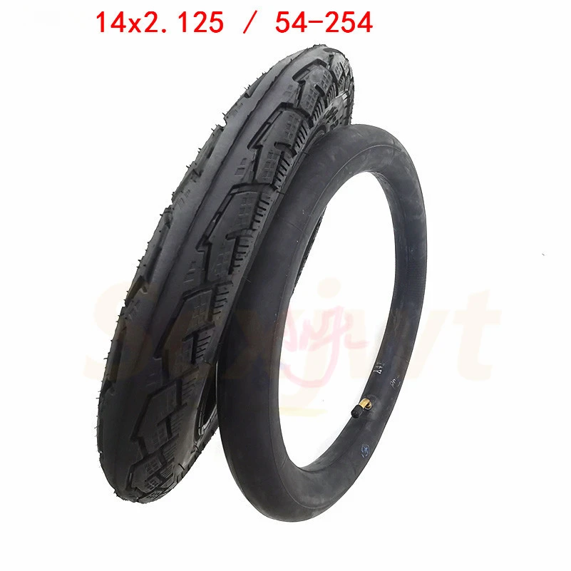 CHAO YANG 14 Inch 14x2.125 54-254 Electric Bicycle Tires 14*2.125 Tyres Bike Inner Tube Tyre Whole Sale Use