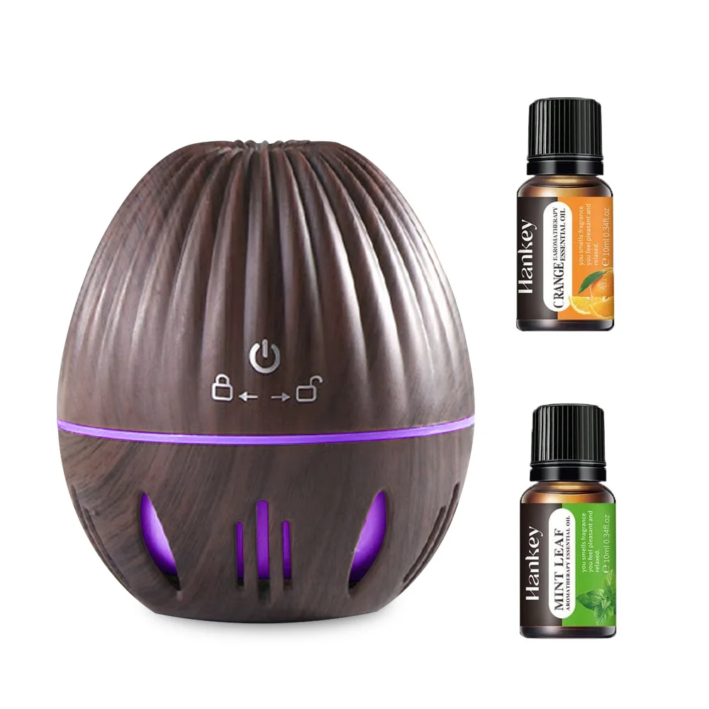 조용한 휘스퍼 가습기, 7 색 조명 옵션, 자동 차단, 더 나은 수면 품질, 130ml