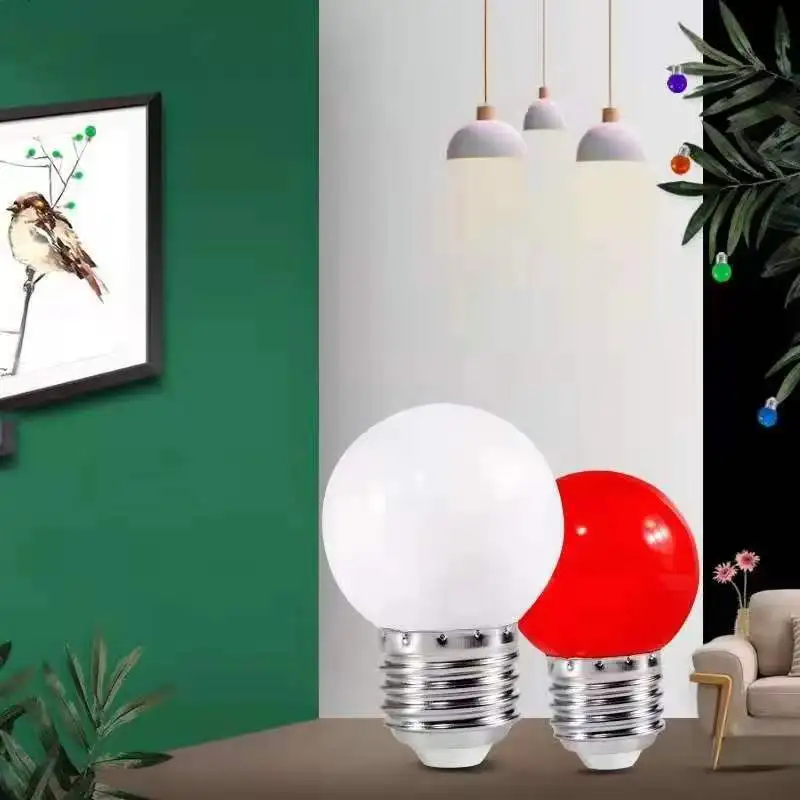 

Colour LED Bulb E27 B22 220V G45 8Color RGB Lampada LED Lamp Decor Holiday Christmas Lamparas Light Bulb Fashlight