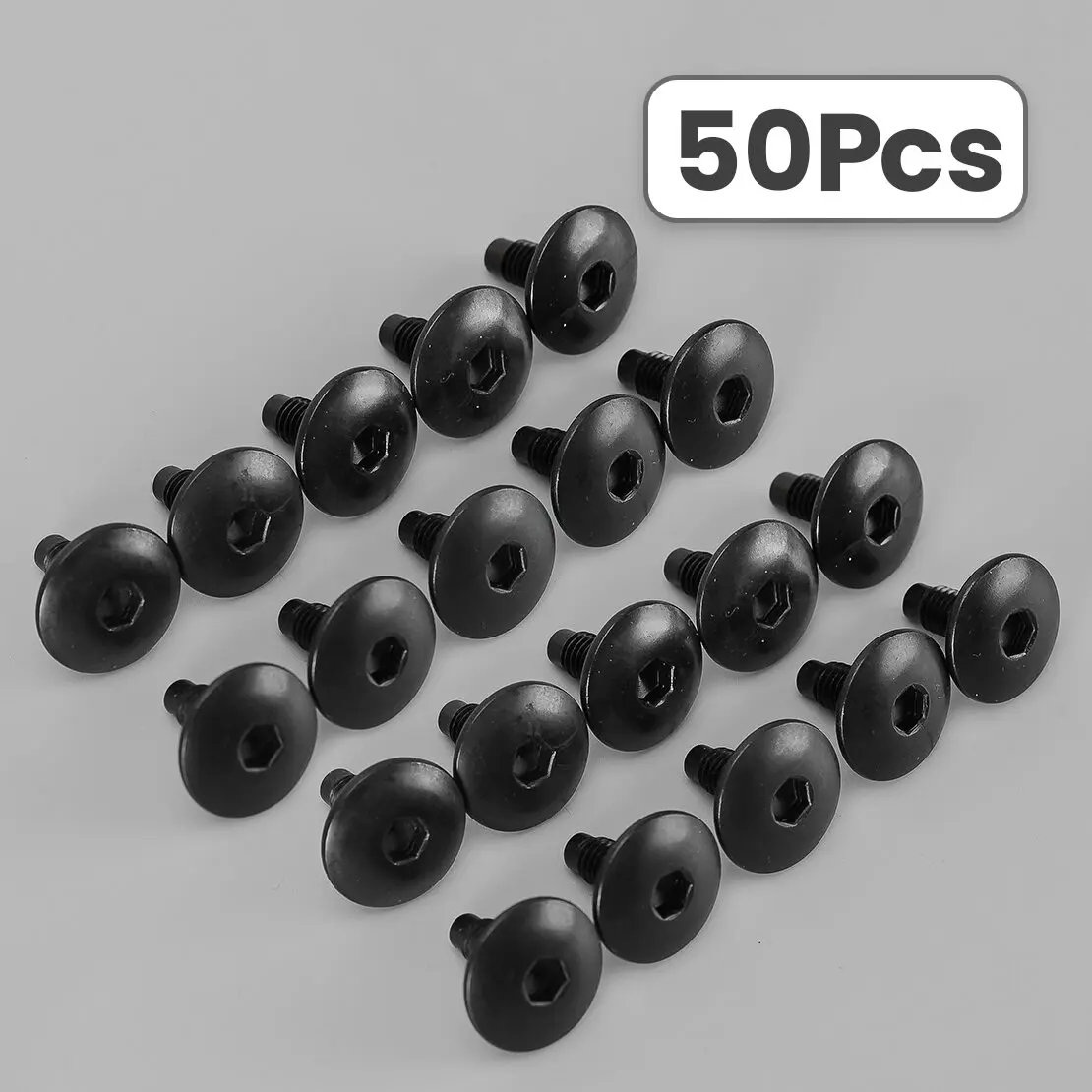 WHT006148 50Pcs M6 Roof Rack Holes Blanking Screws Bolts With Washers Fit for Renault Trucks Trafic Fiat Talento Nissan NV300