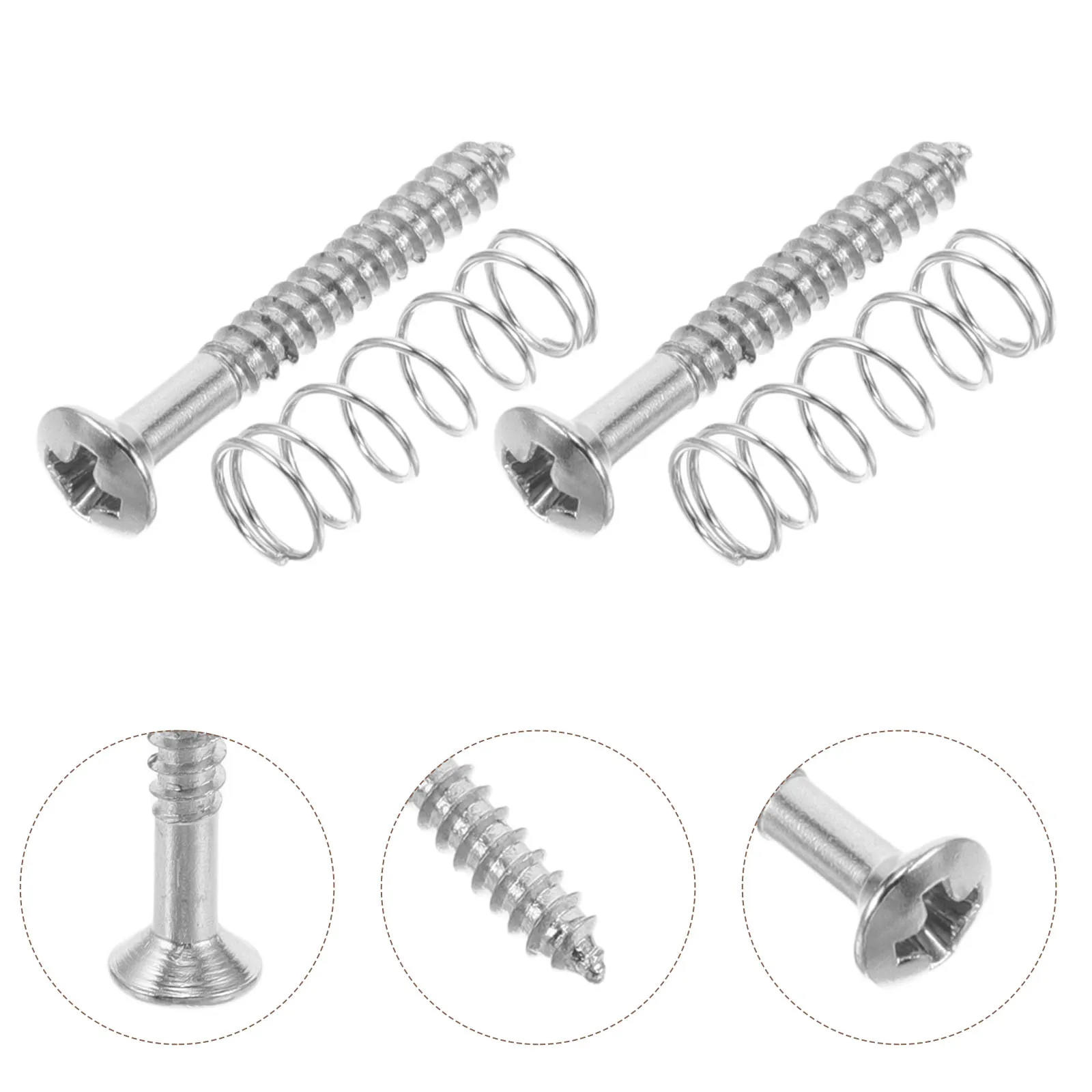 

Guitar Pickups Electric Bass Parts Hardware Screws Single Coil Metal Accessories