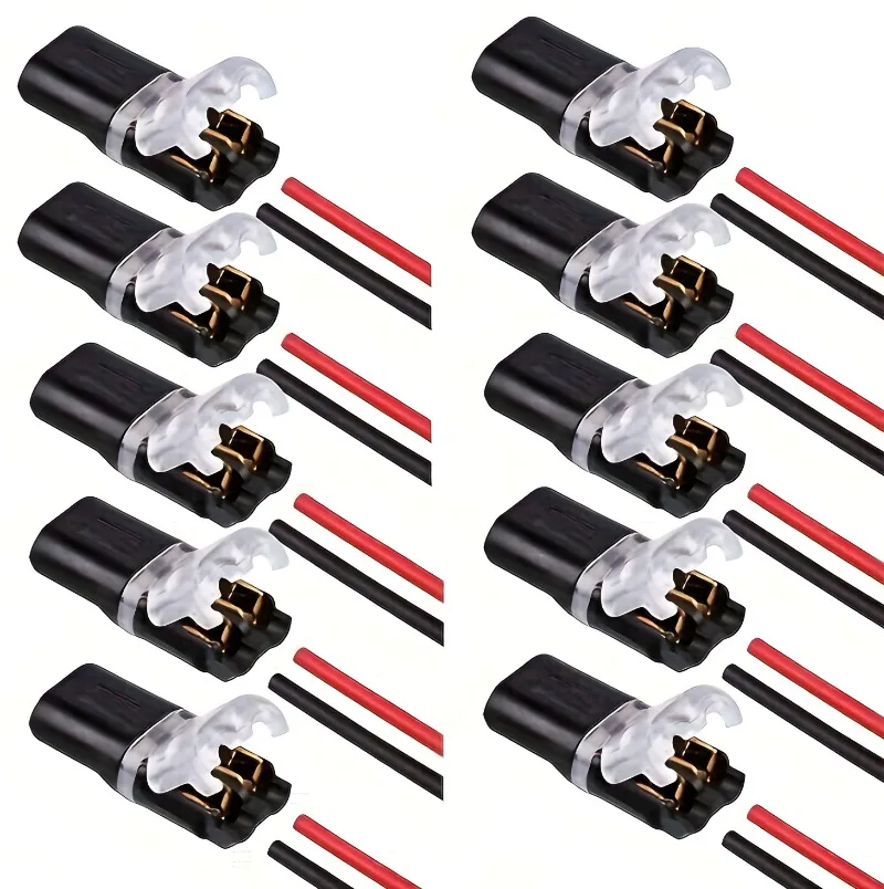 2 Pin Way Plug Waterproof Electrical Connector Car Wire Cable Automotive Electrical Connector Strip Terminal Connection