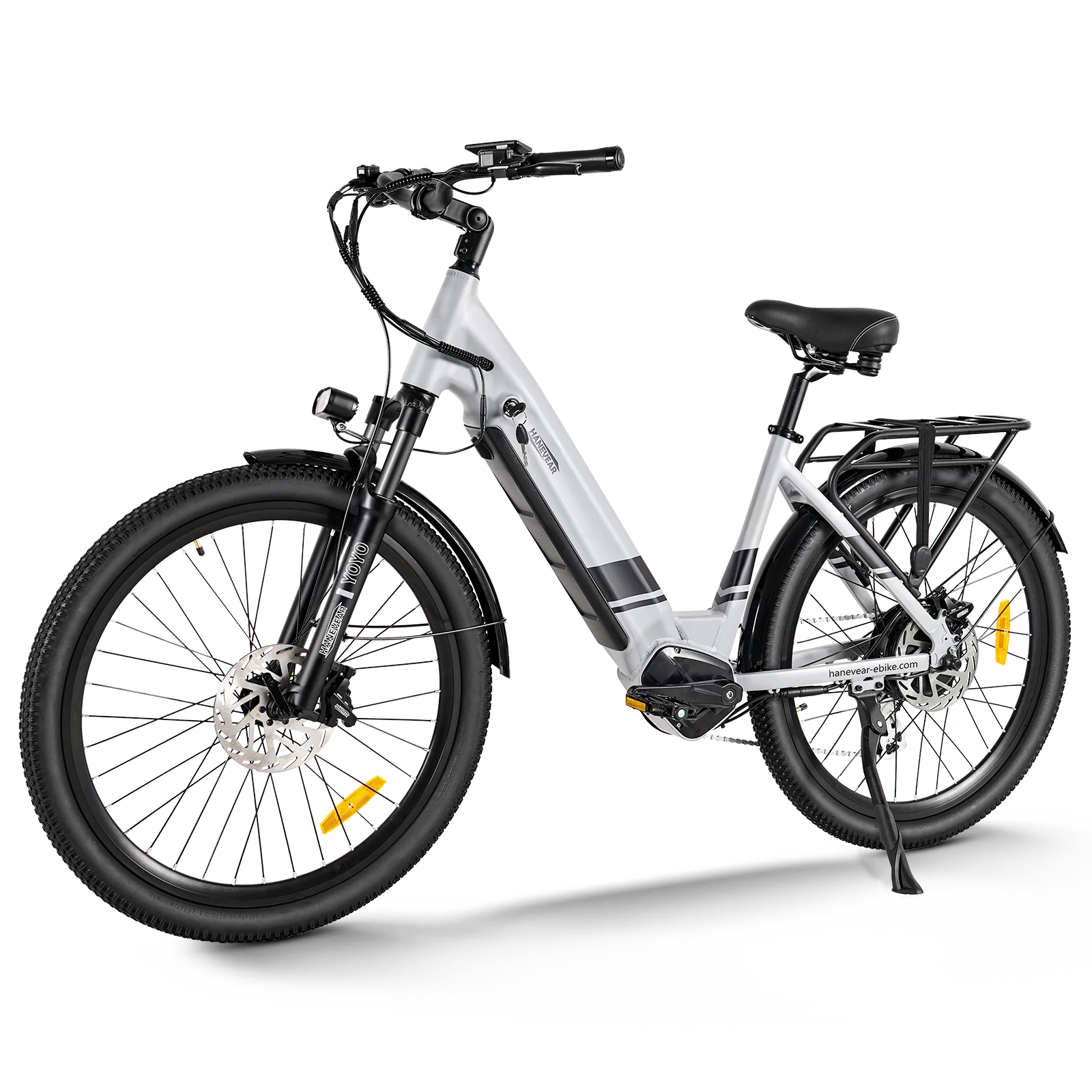 26'' Elektrische Fiets Volwassenen 48V 17AH Accu Trapfiets E-bike Olie Rem E-Mountainbike PEAK 750W City e-bike - afbeelding 1