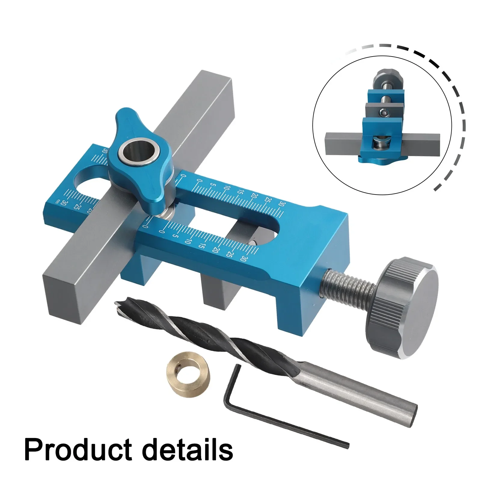 

Cabinet Mounting Jig Aluminum Alloy Tool Cabinet Assembly 10-40mm Thickness 55mm Adjustment Range Easy Installation