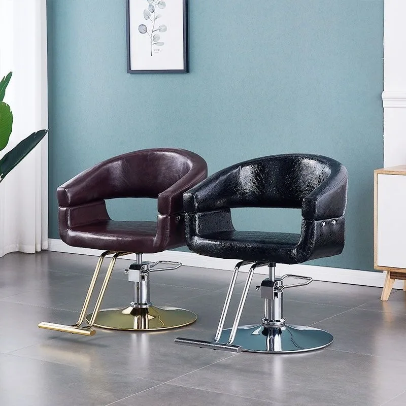 Barber Chair, Special Hair Cutting Chair For Hair Salon, Lifting And Rotating Simple New Hair Chair, Special Chair For Barber Sh