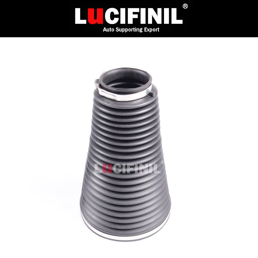 LuCIFINIL Dust Cover + Clip Ring For Jaguar XJ XJ8 XJR Rear Front Air Suspension Shock Strut