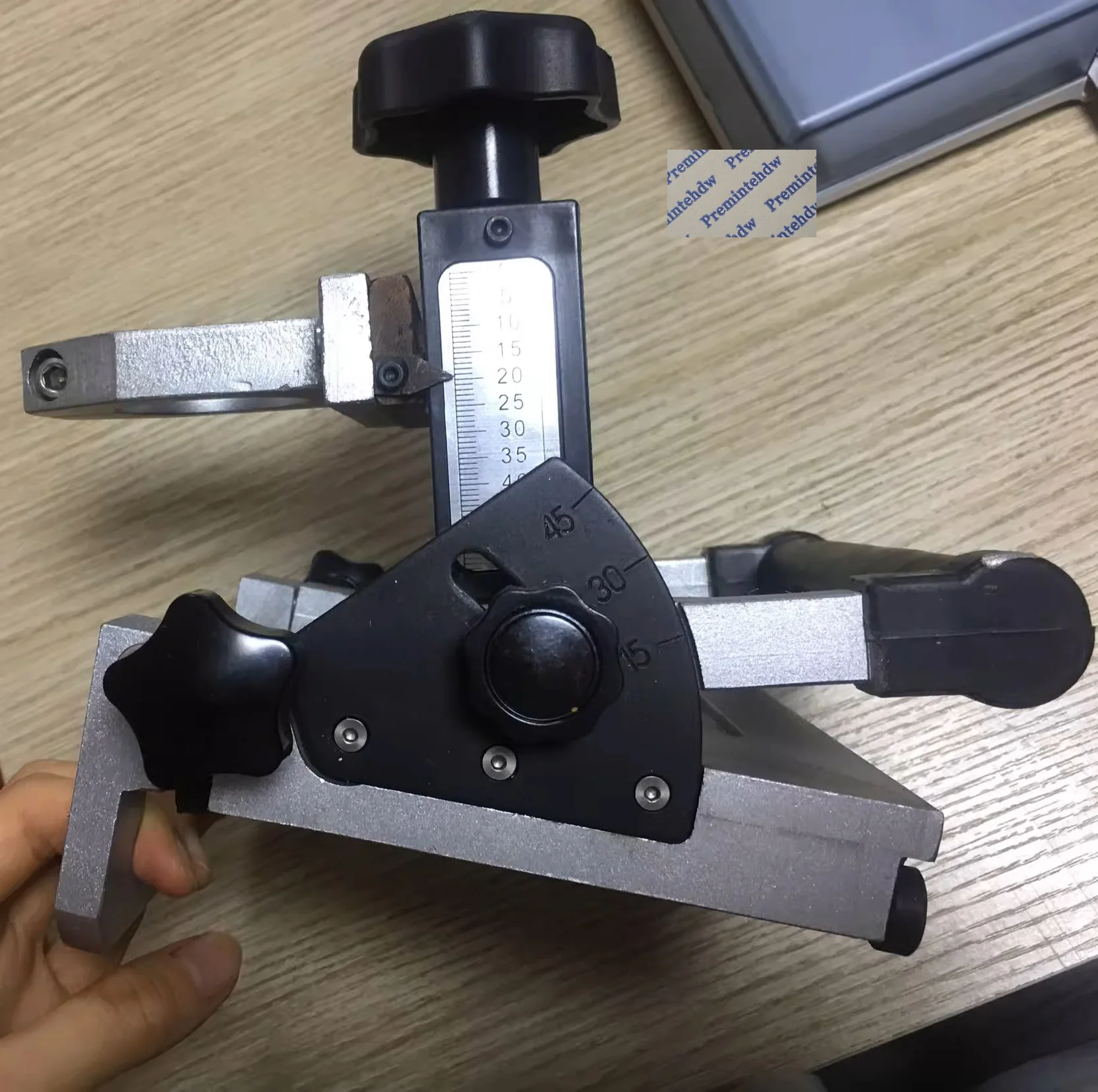 1Piece Stone Countertop Edge Bevelling Polishing Auxiliary Base Stand For Pneumatic Angle Sander Granite Marble Top