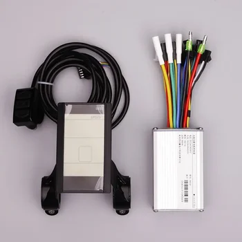 S830 36v/48v 250w/350w elektrikli bisiklet denetleyicisi ile LCD ekran Panel e-bisiklet elektrikli e-scooter fırçasız denetleyici parçaları