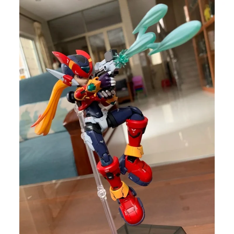 

Подлинная восточная модель Rockman Zero Mega Man Dwn 17 см, сборная модель с кронштейном, экшн-игрушки, фигурки, подарки для детей на складе