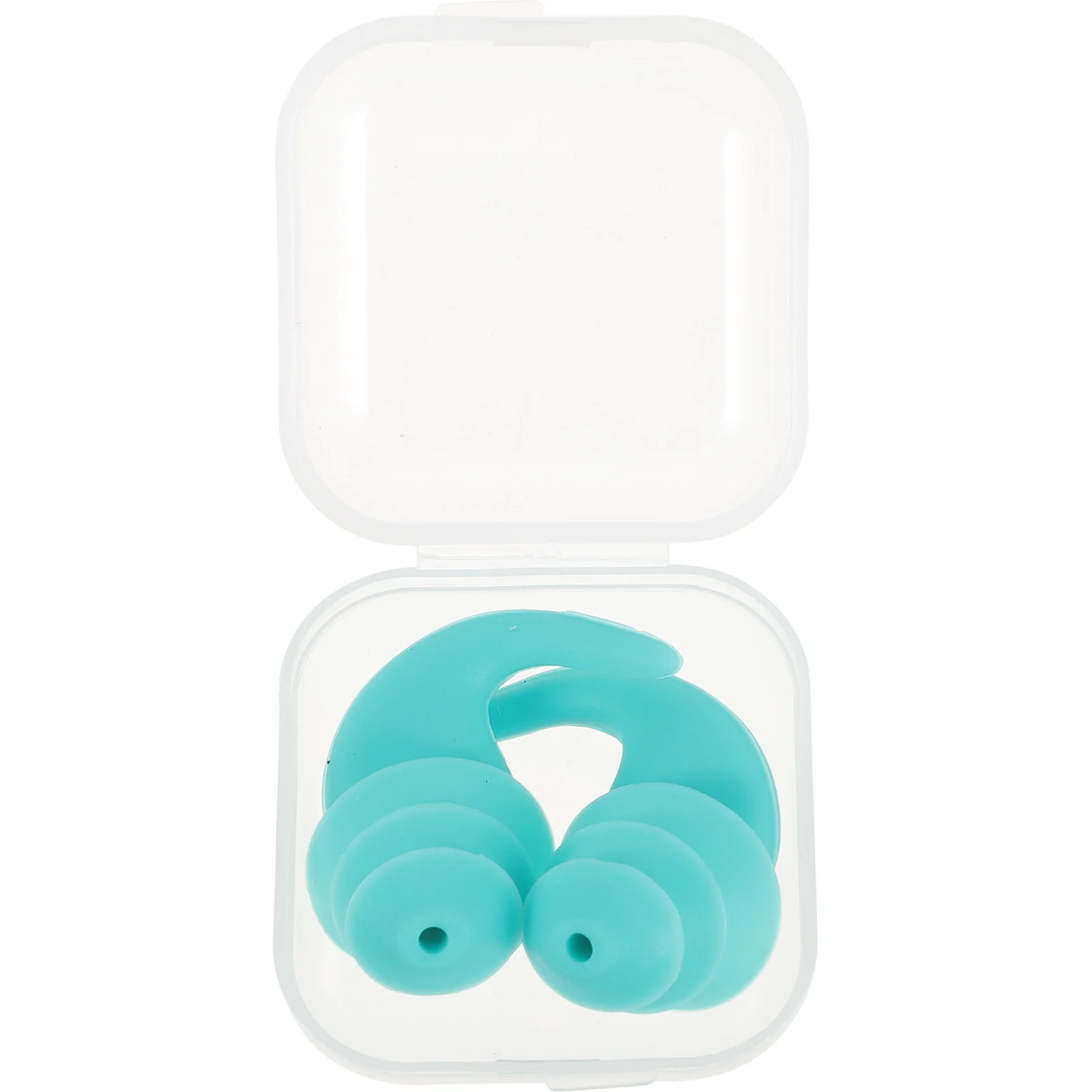 

1 Pair Silicone Ear Plugs For Sleeping Noise Reduction Soft Comfortable Hearing Protection Concert Swimming Travel Work