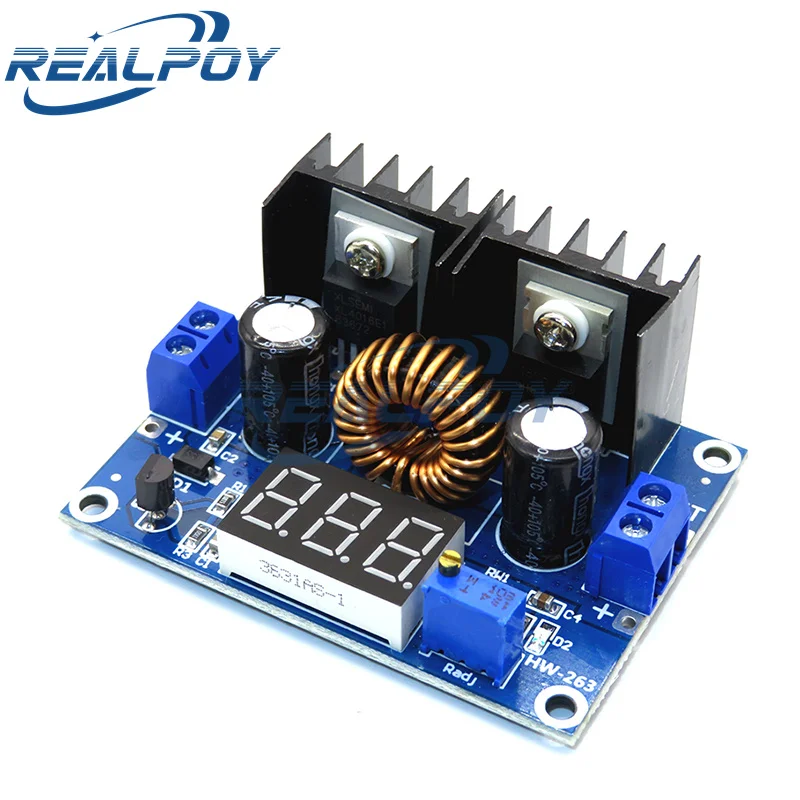 Dc 4-40v 8a 200w spannungs regler modul digital pwm einstellbar DC-DC abwärts spannungs regler dc xl4016e1 XH-M404