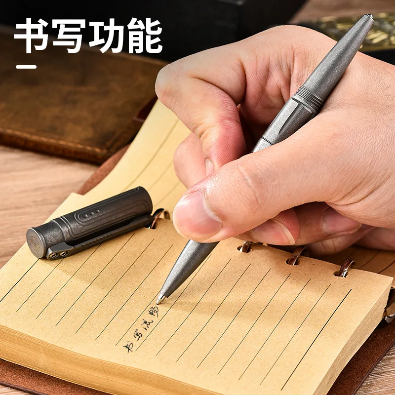 EDC Titanium Alloy Pen With Collection Writing Multi-functional Portable Outdoor EDC Tools