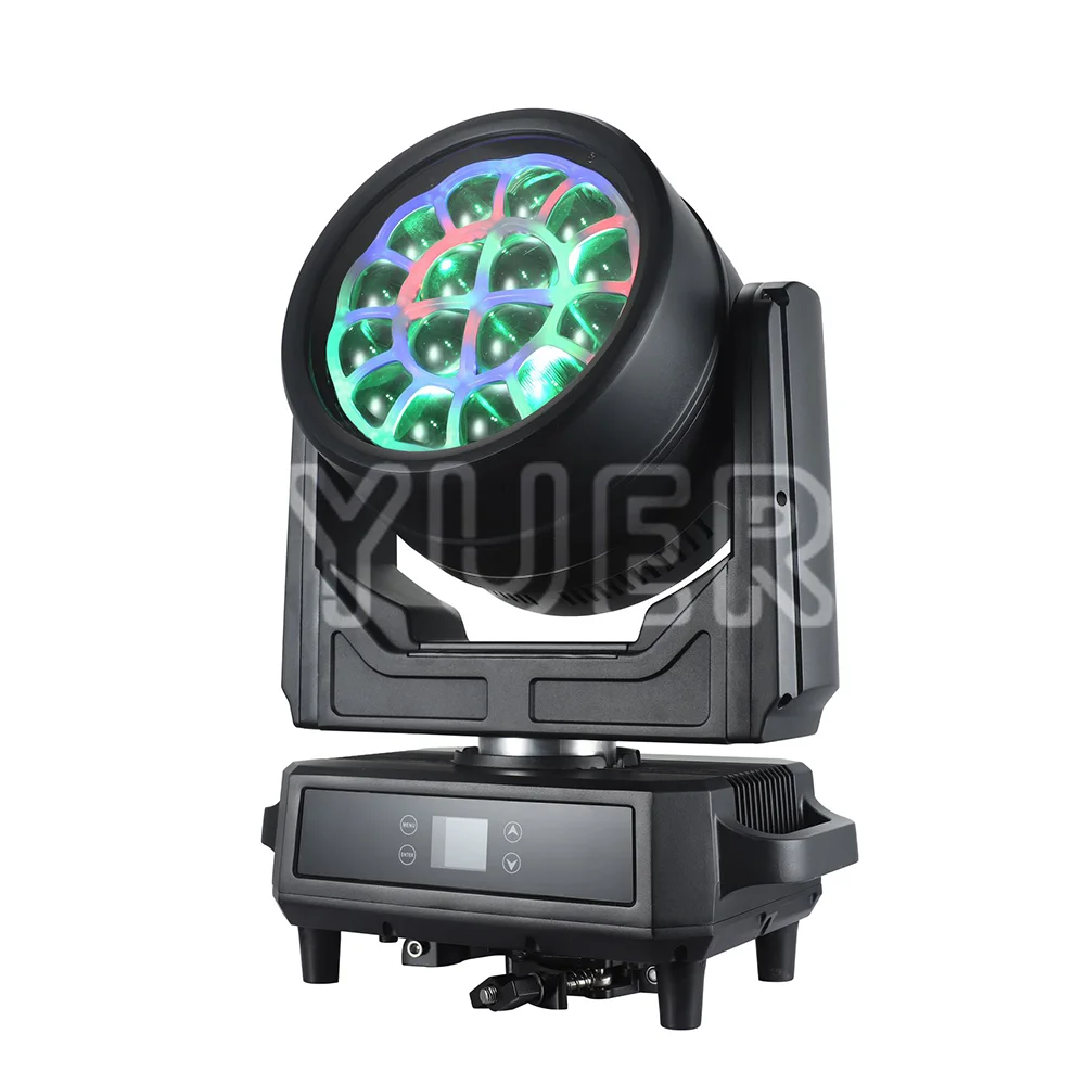 New Arrival IP65 Waterproof 16X50W RGBL TX 4In1 LED Beam Wash Moving Head Light Rainbow Effect DMX512 DJ Disco Wedding Outdoor