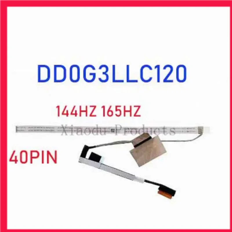 Laptop LCD cable for HP 7plus 8plus 9plus 17-cm TPN-Q266 dd0g3llc120