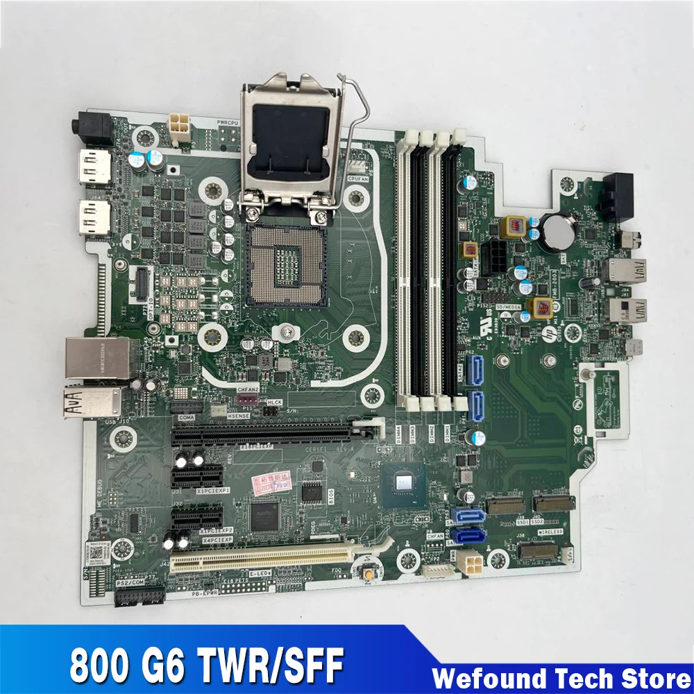 Desktop Motherboard For HP EliteDesk 800 G6 TWR/SFF Q470 DDR4 128GB I3 I5 I7 I9 M87929-001 601 M08759-601 M08759-001 L76450-001