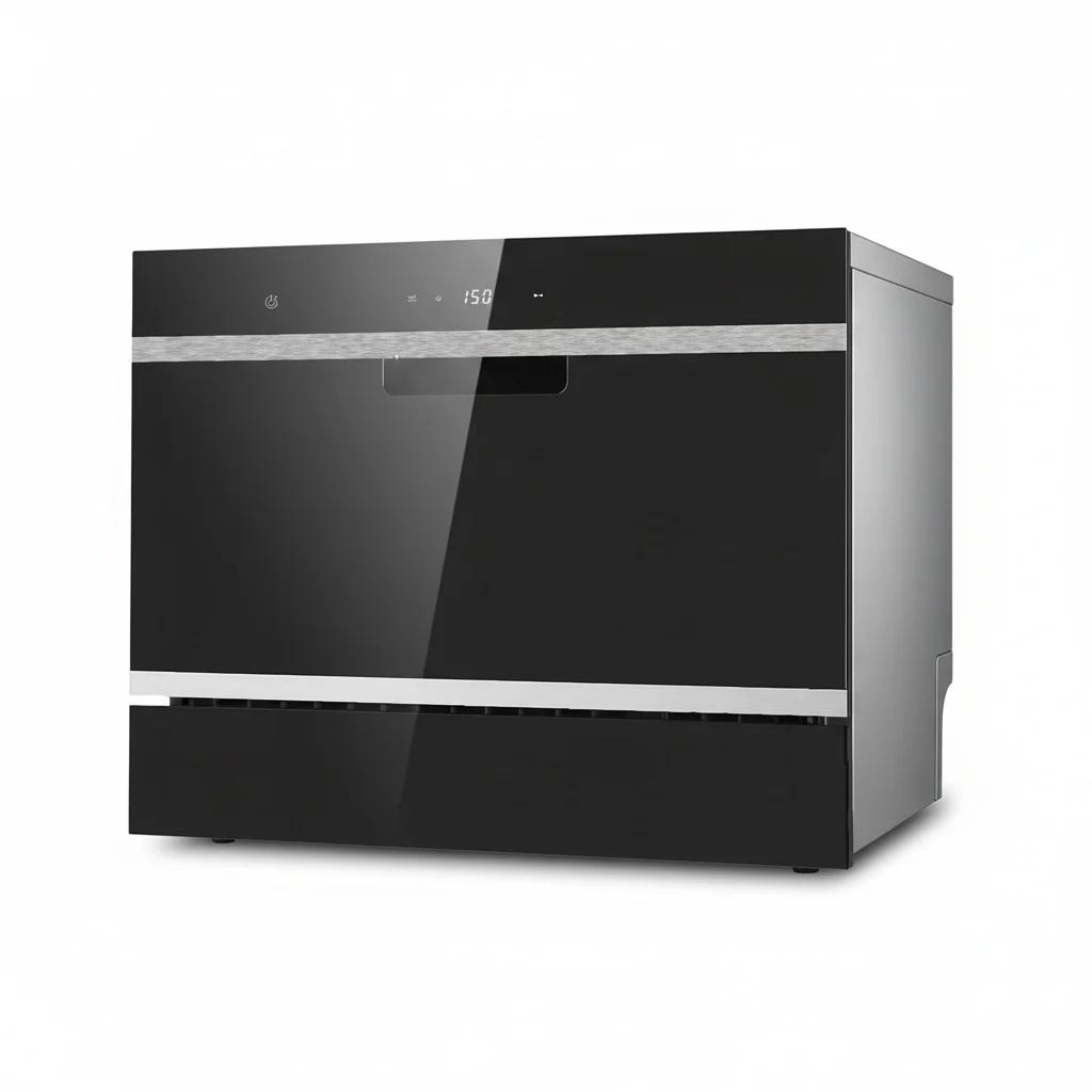 Built-in Dishwasher, Stainless Steel Countertop Dishwasher, 595x610x505mm 3 In 1 Smart Dishwasher, Home Kitchen Appliance