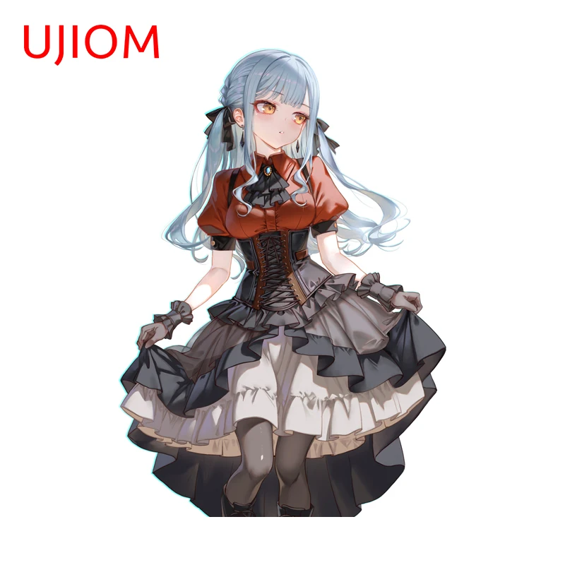 UJIOM Sakiko Togawa Beautiful Girl Wall Sticker Interesting Scratch Proof Picture Decal Suitable For Wardrobe Vestibulec Decor