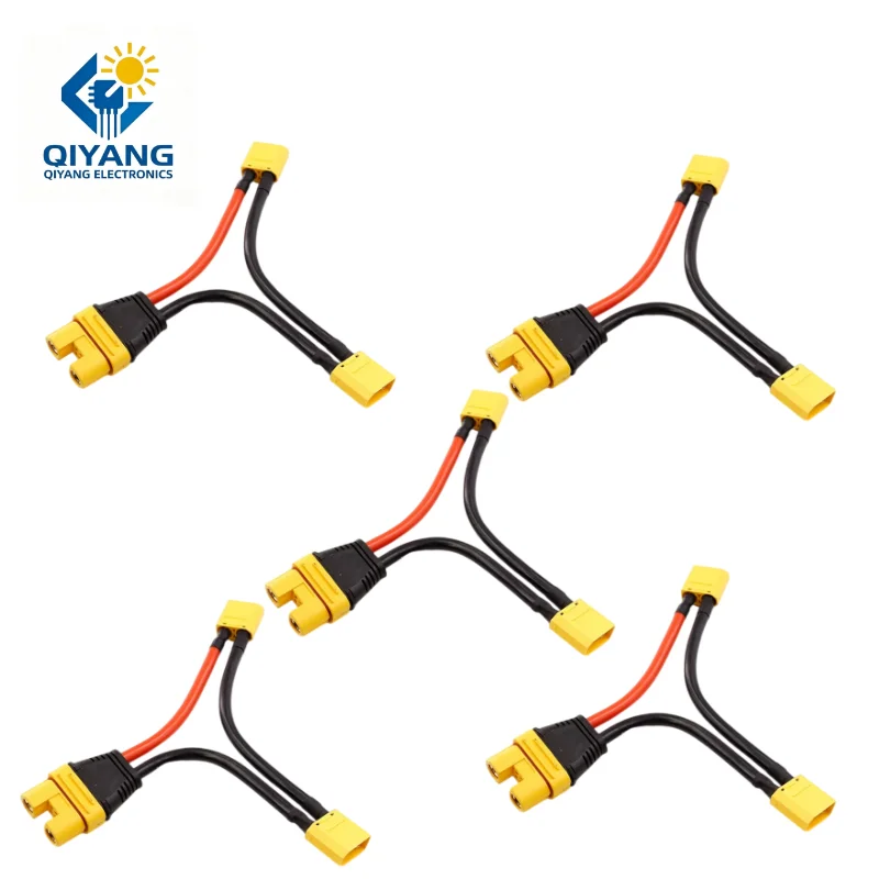 AMASS XT90-M/AS150U-F plug series line increases voltage 8AWG silicone wire line length 10cm