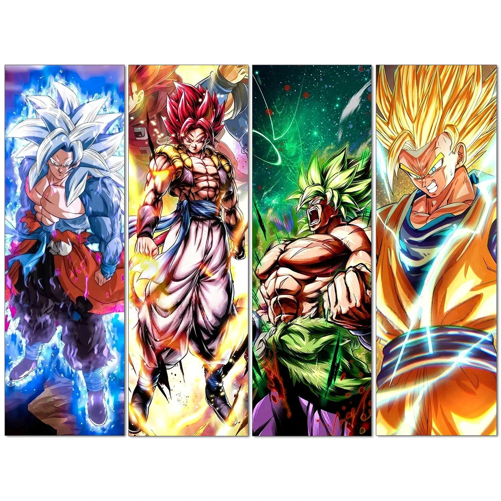 Resin Art Goku - Large Sizes Diamond Painting Pictures Anime