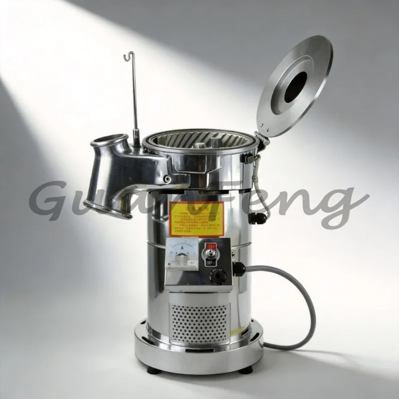 20kg‑Per‑Hour DF‑20 Herb Hammer Mill Grinder, Desktop Auto Continuous Feeding Medicinal Herbs Pulverizing Equipment