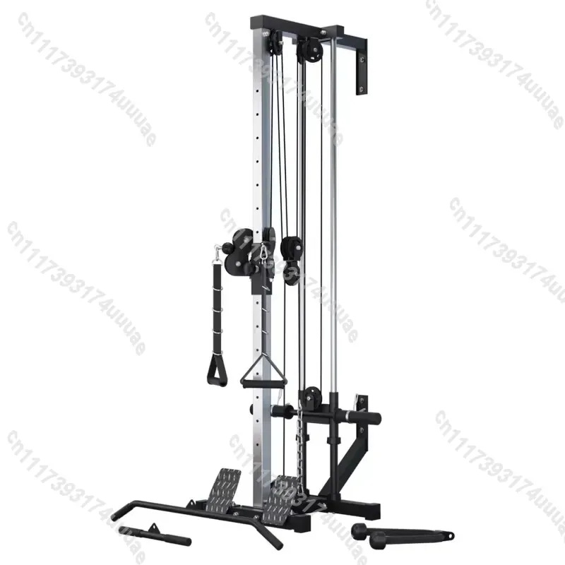 Wall Mounted Cable Machine Home Gym Equipment Multi Function High Pulley Lat Pulldown System Fly Machine for Muscle Shaping
